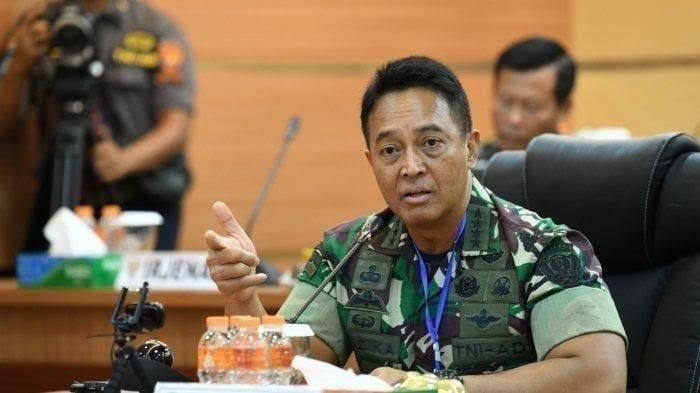 Kepala Staf TNI Angkatan Darat (KASAD) Jenderal TNI Andika Perkasa