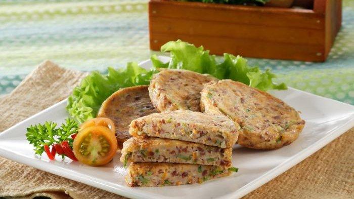 Lempeng kornet sayuran