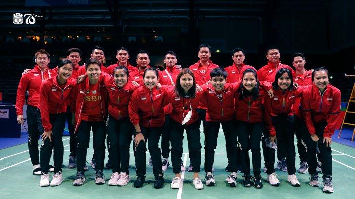 Berikut jadwal Sudirman Cup 2021, Indonesia lawan Kanada pukul 20.00 WIB, live court 3 tidak tayang di TVRI. Ini link cadangan untuk live streaming.