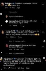 Teman Young Lex yang menyumbang untuk sayembara