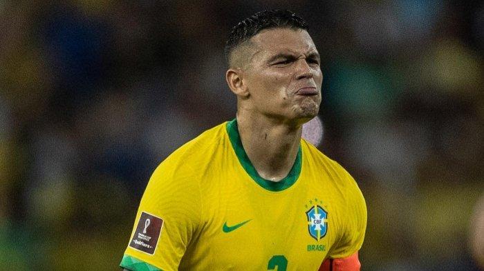 Kapten Timnas Brasil, Thiago Silva.