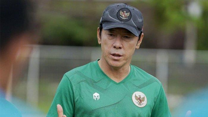 Pelatih timnas Indonesia, Shin Tae-yong.