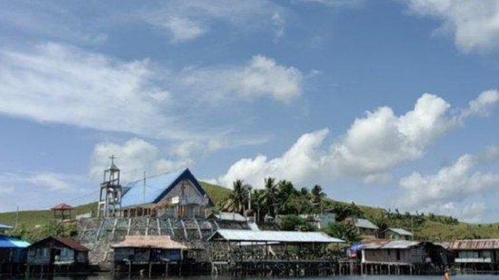 DESTINASI WISATA- Kampung Abar di Distrik Ebungfau Kabupaten Jayapura Papua.