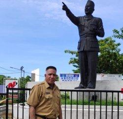 Patung Bung Karno di PLBN Skouw, Deputi II BNNP: Jangan Lupakan Founding Fathers