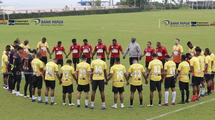 Persipura Jayapura menggelar pemusatan latihan di Kota Batu, Malang, Jatim.