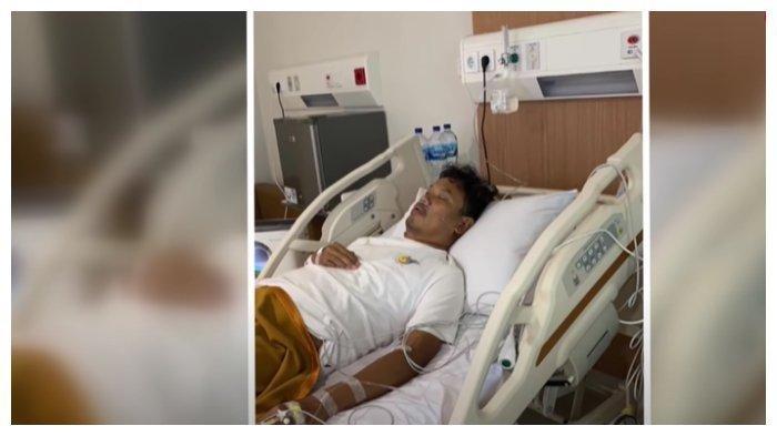 Potret Uya Kuya saat positif Covid-19 dan dirawat di rumah sakit.