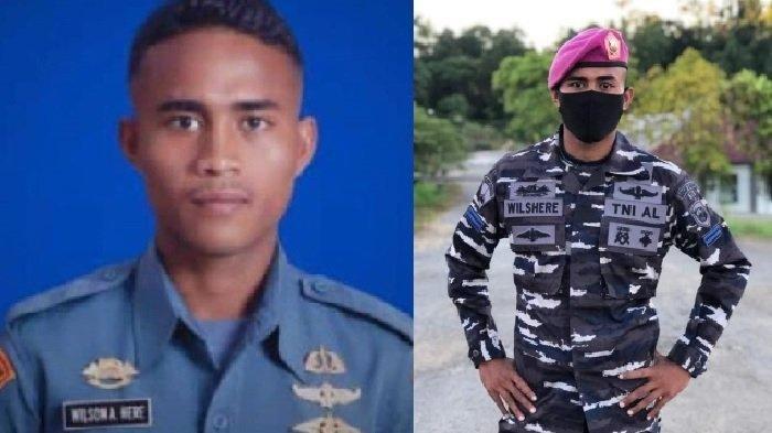 Pratu Marinir Wilson Anderson Here Korban KKB di Kabupaten Nduga, Papua. (Kolase Pos Kupang)