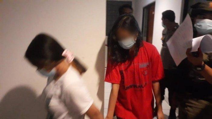 Razia prostitusi di kawasan Serpong, Tangerang Selatan (Tangsel) pada Jumat (26/3/2021)