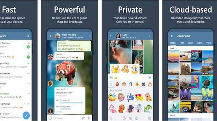 Aplikasi Telegram