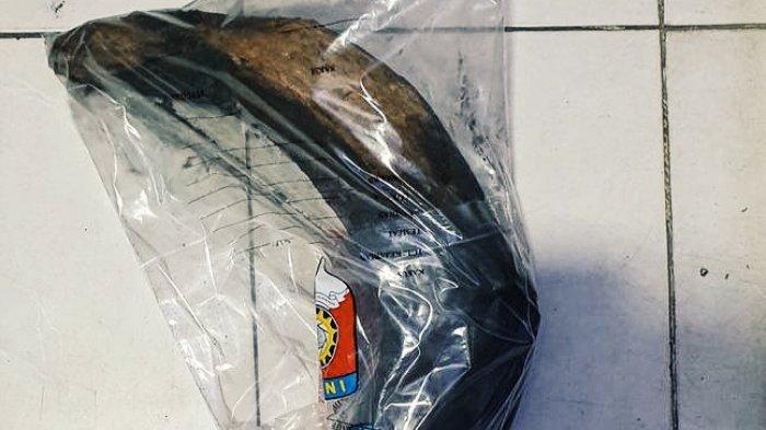 Barang bukti yang diamankan dari P, tersangka Karhutla di Inhil