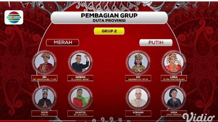 Daftar peserta Grup 2 TOP 56 LIDA 2021