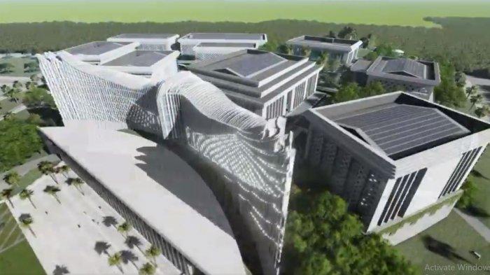 Desain Istana Negara menyerupai konstruksi Rumah Gadang Minangkabau