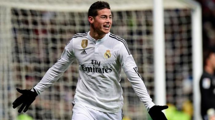 James Rodriguez, saat masih berseragam Real Madrid