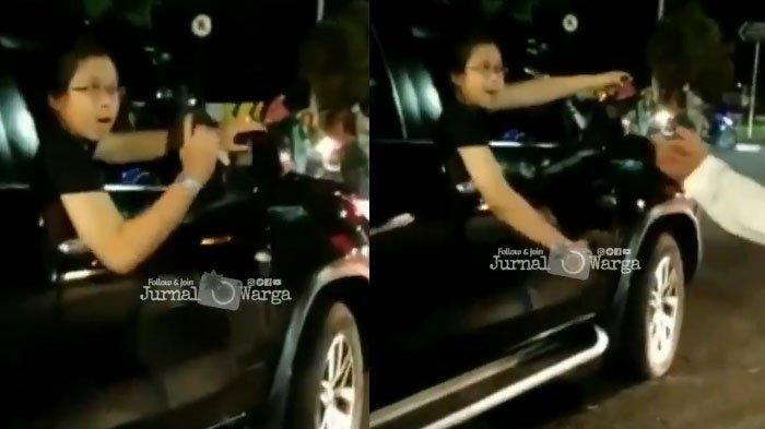 Inilah sosok pengemudi Fortuner yang acungkan pistol seusai menabrak 2 wanita pengendara motor.