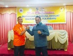 OLAHRAGA LOKAL - Resmi Nakhodai Kodrat Pekanbaru, Ini Program Hamdani untuk Raih Prestasi