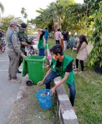 Tekan Penyebaran Covid-19 di Dumai, Tim Yustisi Konsisten Lakukan Razia Protokol Kesehatan