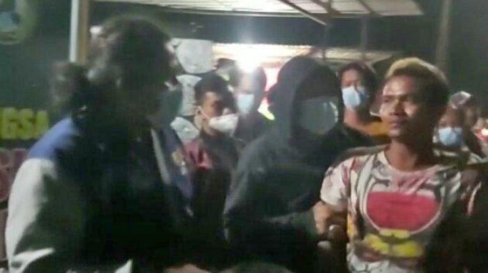 Polisi menyergap pelaku pemukulan terhadap seorang pemandu lagu di Semarang Utara, Kota Semarang, Sabtu (3/4/2021) malam lalu.
