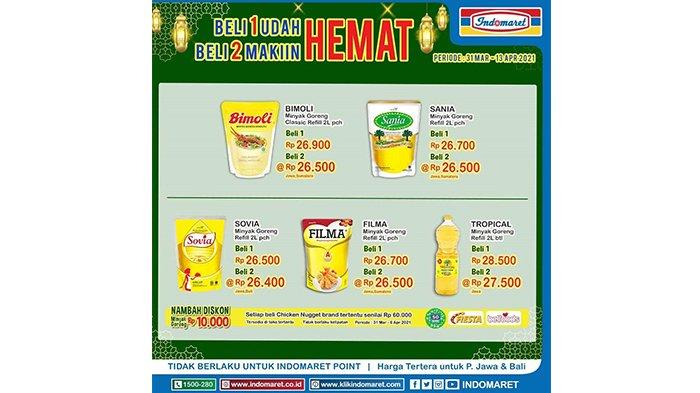 Promo Indomaret, beli 1 Udah Hemat Beli 2 Makin Hemat