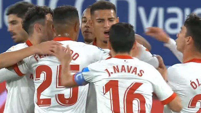 Sevilla vs Barcelona : Live Streaming Mulai Pukul 22.15 WIB, Kalahkan Barcelona, Sevilla Melejit