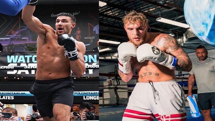 Kolase Tommy Fury vs Jake Paul. Tommy Fury dan Jake Paul diagendakan akan kembali adu jotos