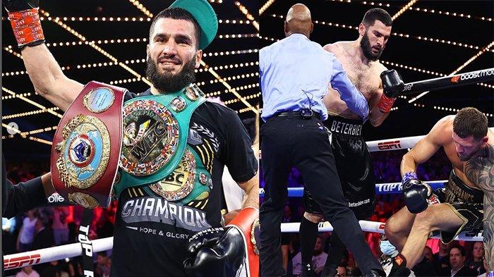 Artur Beterbiev Jawara Kelas Berat Ringan. Artur Beterbiev dikenal sebagai muslim yang taat beribadah