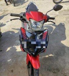 Barang Bukti Sepeda motor yang diamankan Polisi