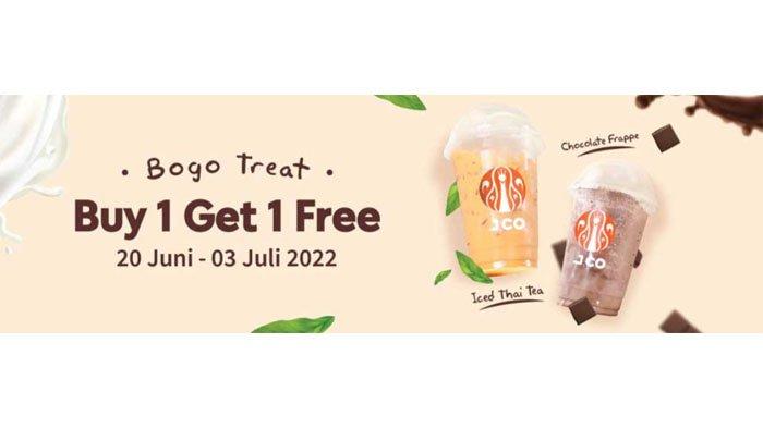 Buy 1 get 1 free Frappe Chocolate + Iced Thai Tea