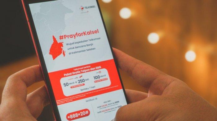 Cara Aktivasi Gratis Telepon dan SMS Telkomsel di Kalimantan Selatan
