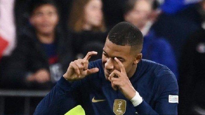 Aksi Kylian Mbappe penyerang Timnas Prancis - Berikut ini Livescore pertandingan Prancis vs Australia di Piala Dunia 2022 Qatar yang digelar pada Rabu 23 November 2022 pukul 02.00 WIB.