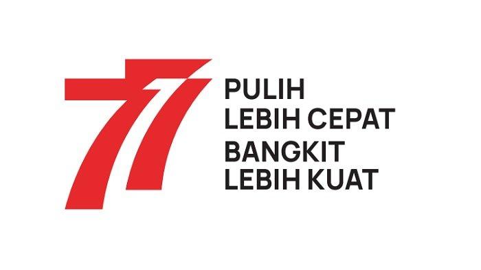 Gambaran logo HUT ke-77 RI yang jatuh pada Rabu 17 Agustus 2022