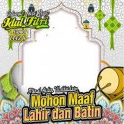 Kartu Ucapan Idul Fitri.