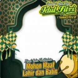 Kartu Ucapan Idul Fitri.