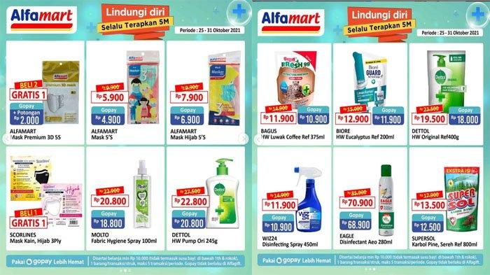 Katalog promo gantung alfamart 25 - 31 Oktober 2021.