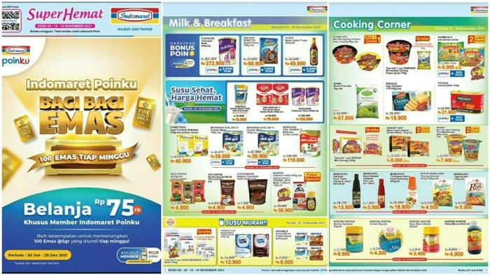 Katalog Promo Indomaret Super Hemat Periode 10 - 16 November 2021.Â