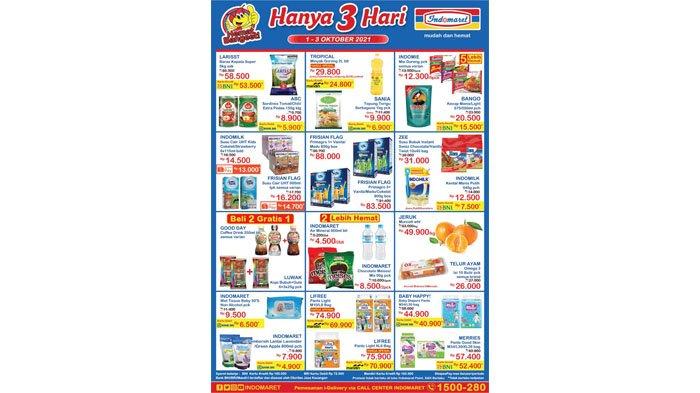 Katalog promo JSM Indomaret 1 - 3 Oktober 2021.