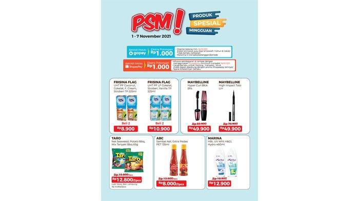 Promo Alfamart PSM 1 - 7 November 2021.