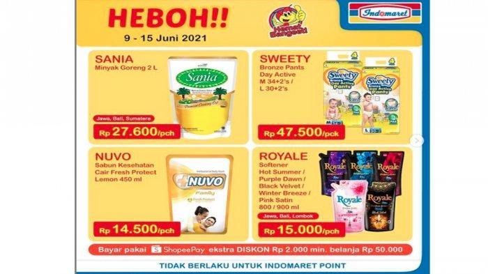 Promo Heboh Indomaret Periode 9 - 15 Juni 2021.