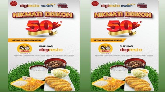 Promo HokBen hari ini Minggu 28 November 2021.