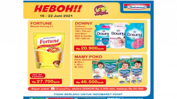 Promo Indomaret Heboh 16 - 22 Juni 2021.