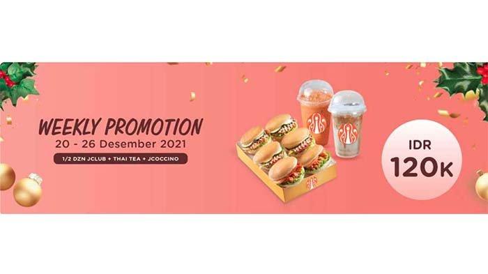 Promo JCO Weekly Promotion 20 - 26 Desember 2021.