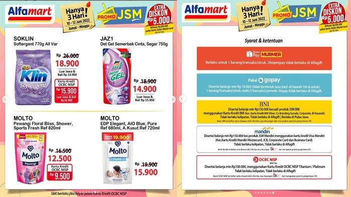 Promo JSM Alfamart 10 - 12 Juni 2022.