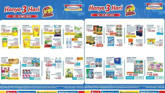Promo JSM Indomaret 20 - 22 Mei 2022.