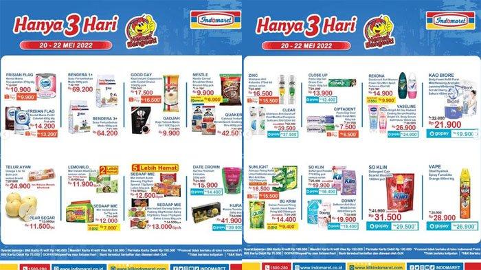 Promo JSM Indomaret 20 - 22 Mei 2022.