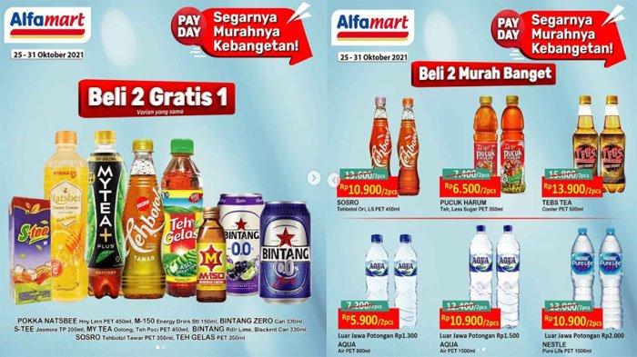 Promo Payday Alfamart Beli 2 Gratis 1 Periode 25 - 31 Oktober 2021.