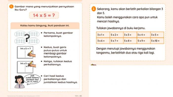 Soal numerasi 3 Kelas 2 SD.