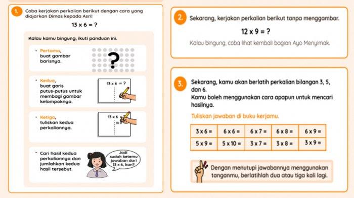 Soal numerasi 3 Kelas 3 SD.