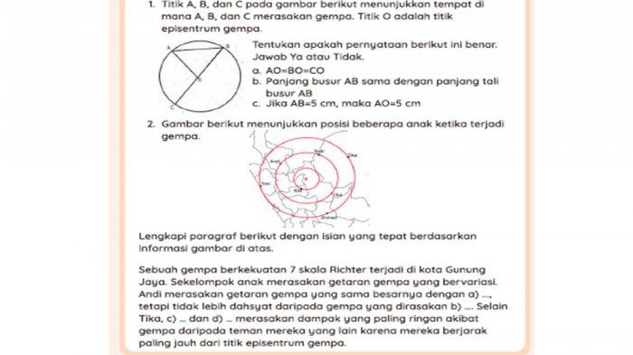 Soal numerasi 3 Kelas 6 SD.