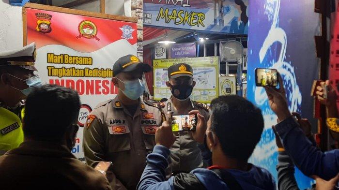 Polres Melawi mengelar kegiatan himbauan melaui Ops Yustisi dan Ops Aman Nusa kepada pemilik dan pengunjung tempat hiburan malam yang berada di wilayah hukum Polres Melawi, Sabtu 13 Februari 2021 malam.
