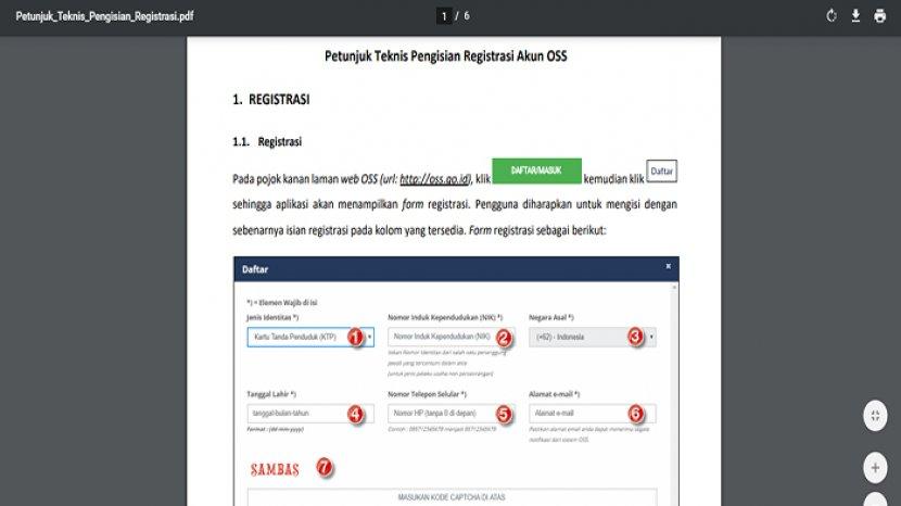 Www Oss Go Id Login Website Oss Sekarang Ini Cara Registrasi Oss Online Sistem Oss Adalah Tribun Pontianak