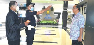 Suhu Tubuh di Atas 37,5 Dilarang Masuk Kantor PLN